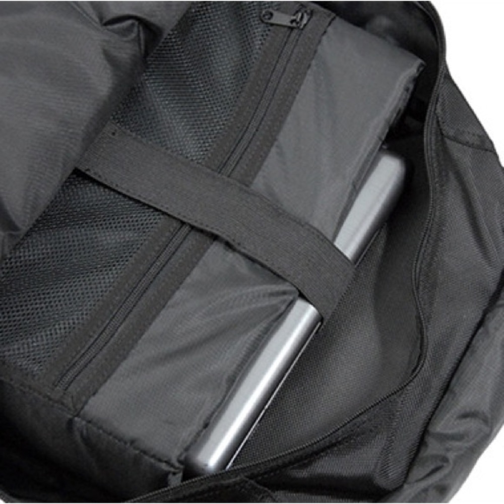 Flying Circle Black Backpack Mag Gear Book Camping Hiking Recreational Bag - Picture 12 of 13